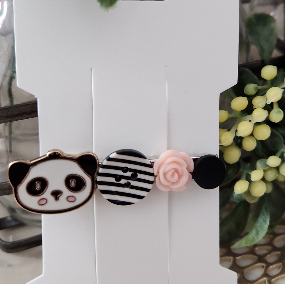🐼 Panda Bear hairclip 🐼